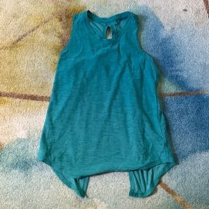 Old navy, tank tops, teal medium kids